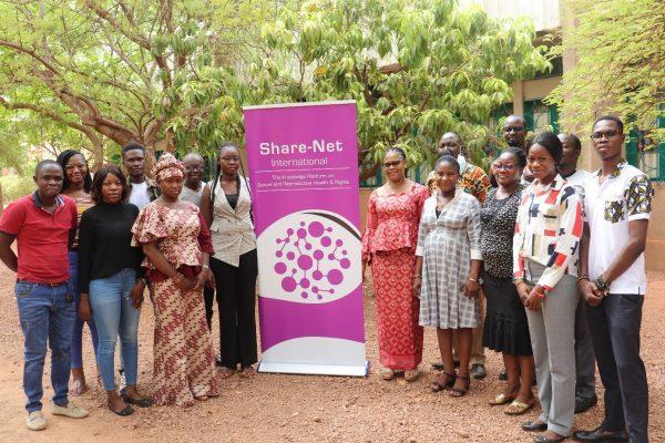 Session  de partage et d’apprentissage sur l’accès à l’information sur la Gestion Hygiénique des Menstrues au Burkina Faso